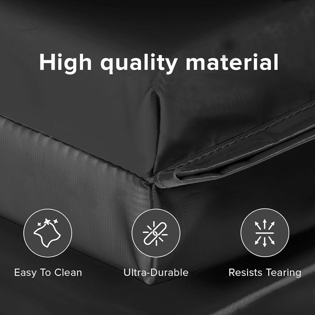 We Sell Mats - 4 Ft X 6 Ft X 2 - Personal Fitness & Exercise Mat for Home Workout - Lightweight and Folds for Carrying – All Purpose Gym Mat – Thick Mat for Yoga, Pilates, Stretches, Floor Exercises