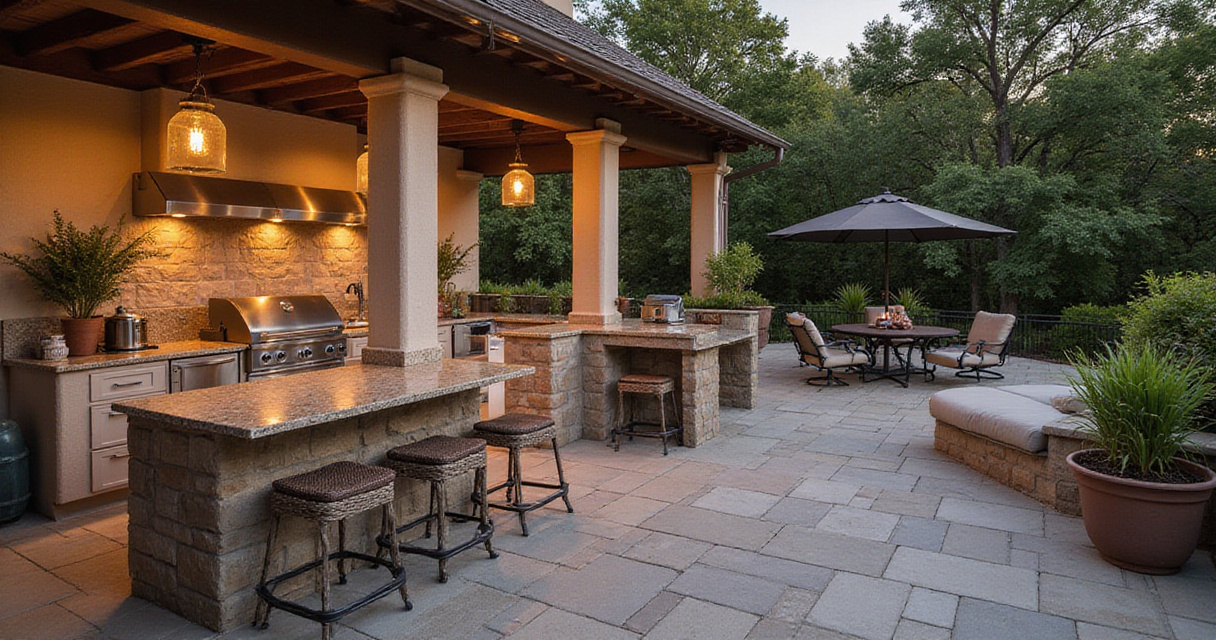 23 Steps to Build Your Perfect Outdoor Kitchen Patio