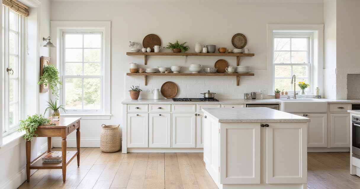20 Farmhouse Kitchen Decor Ideas for Cozy Style