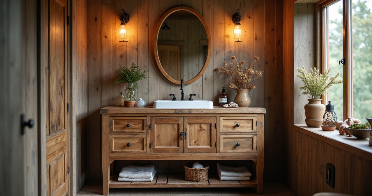 23 Rustic Bathroom Decoration Ideas for Your Dream Retreat