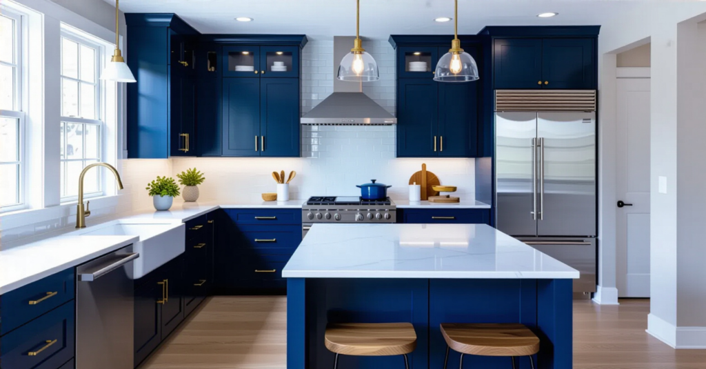 24 Gentle Ideas for Your Dream Blue Kitchen Sanctuary