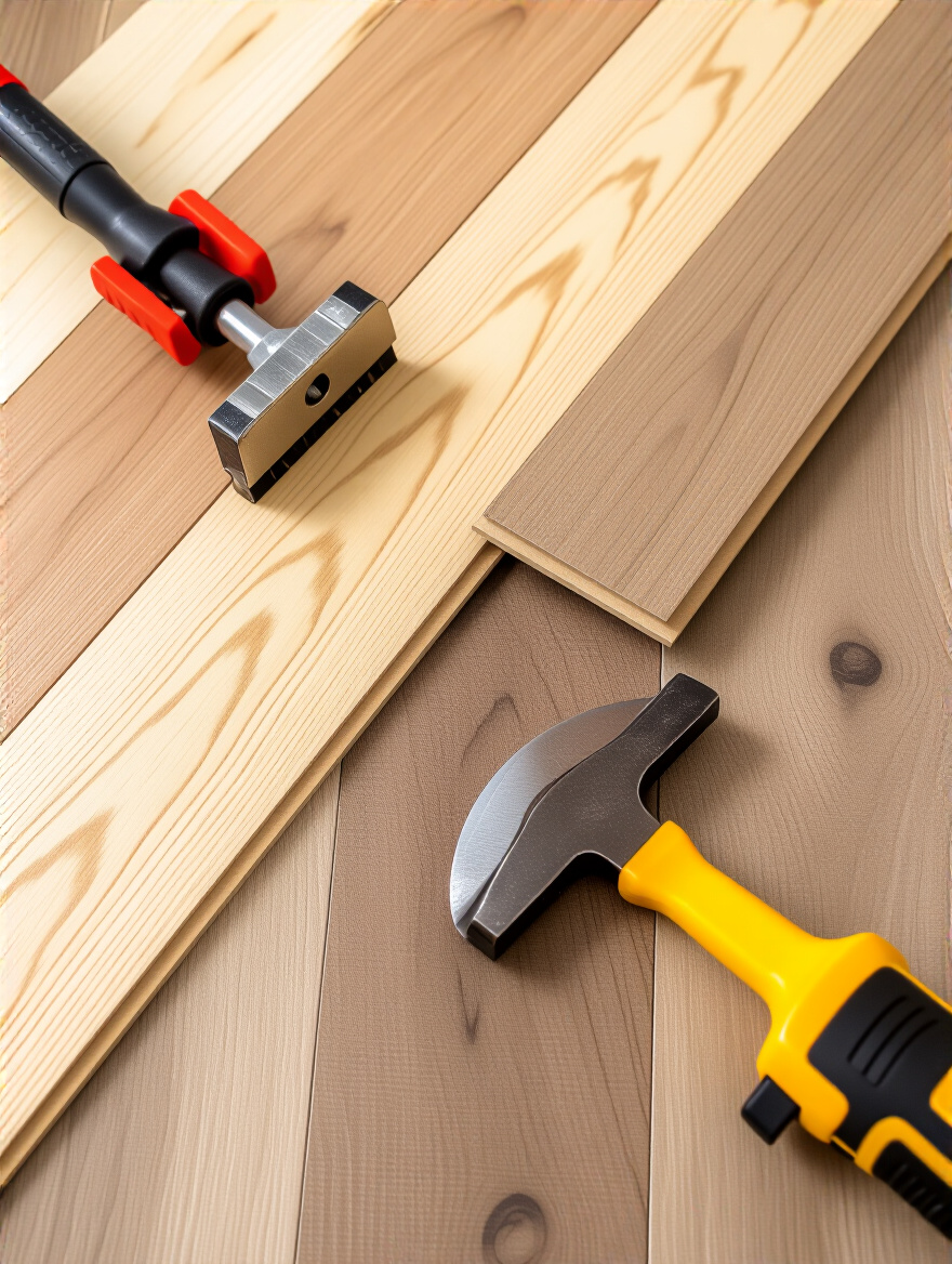 Cut Flooring Materials Accurately with the Right Tools. for kitchen floor remodel