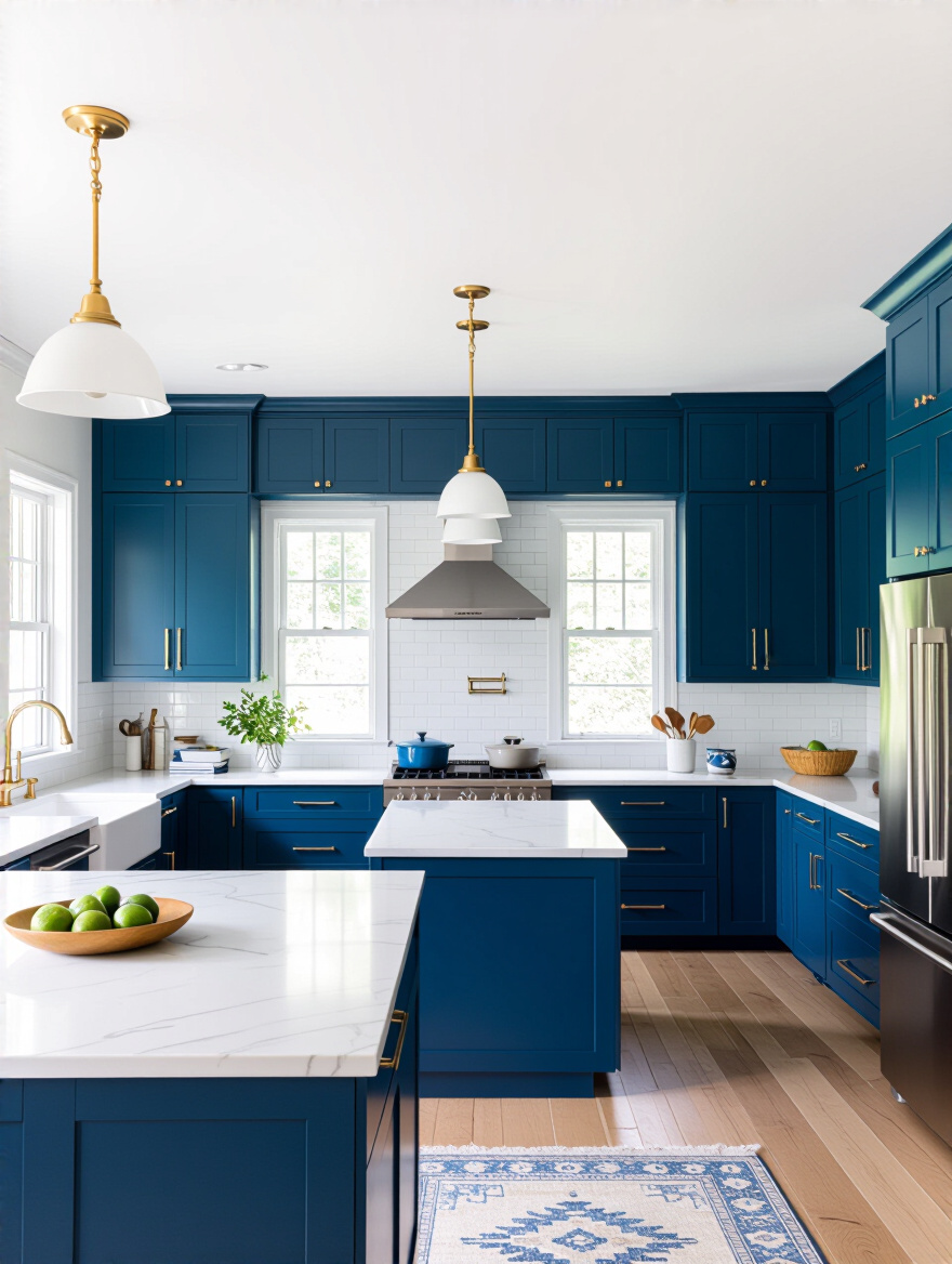 Plan Smart Upgrades to Future-Proof Your Blue Kitchen. for blue kitchen remodeling